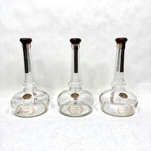WILLETT BOURBON Empty Glass Bottles - Set of 3 - 750 mL